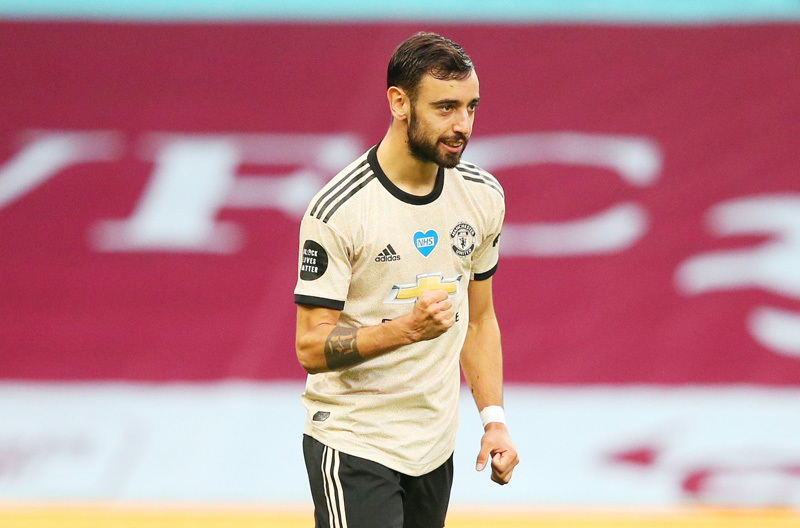 Bruno Fernandes lập kỷ lục khó tin trong màu áo MU
