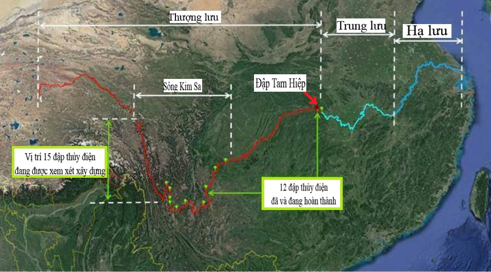 Lý do Trung Quốc không xây đập kiểu Tam Hiệp ở hạ lưu sông Dương Tử