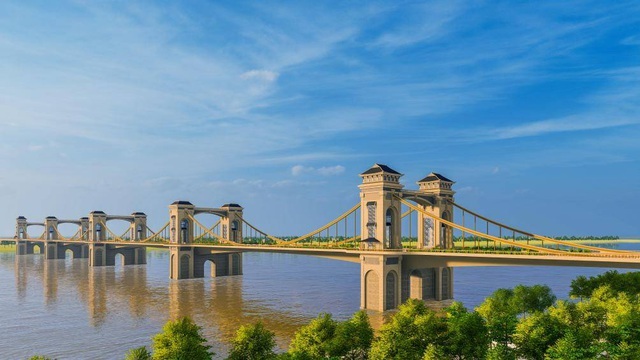 Design plan revealed for new bridge on Hanoi's Red River