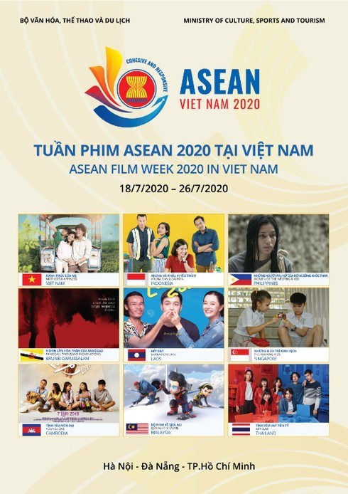 ASEAN Film Week 2020 to come to Vietnam's three largest cities