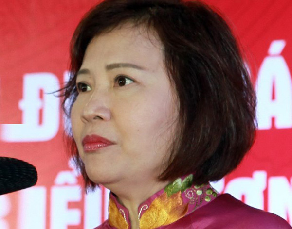 Former deputy minister Ho Thi Kim Thoa wanted for state assets mismanagement