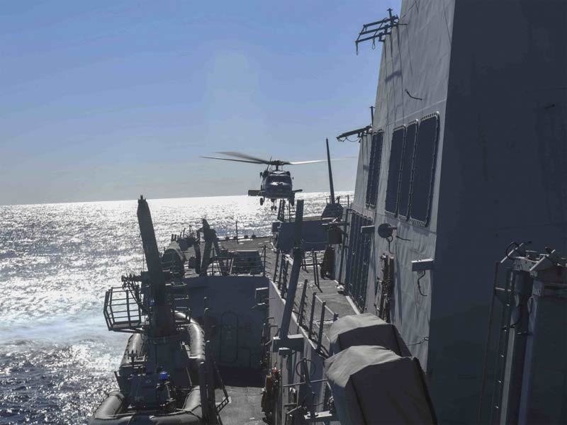 Uy lực chiến hạm Mỹ đang hoạt động gần Trường Sa