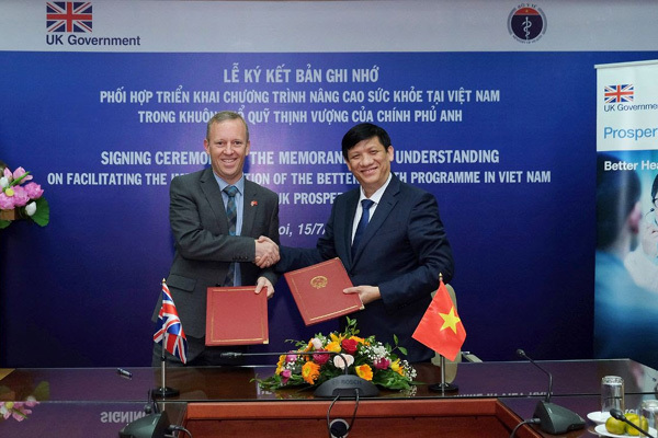 Đại sứ Anh cảm ơn Việt Nam hỗ trợ ứng phó đại dịch Covid-19