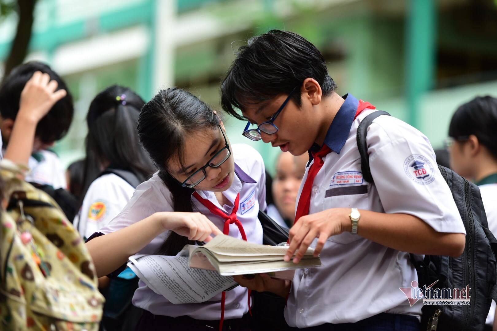 Phòng thi đặc biệt trong kỳ thi lớp 10 ở Sài Gòn