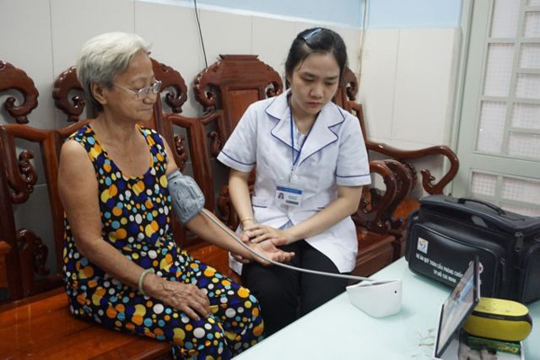 Grassroots health stations provide remote care via telemedicine