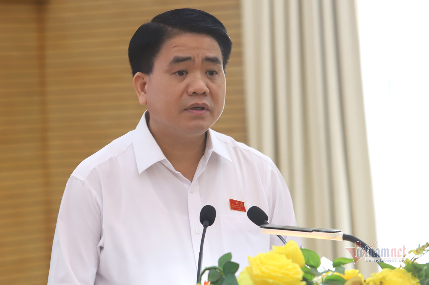 Chủ tịch Hà Nội Nguyễn Đức Chung chia sẻ ý tưởng quy hoạch sông Hồng