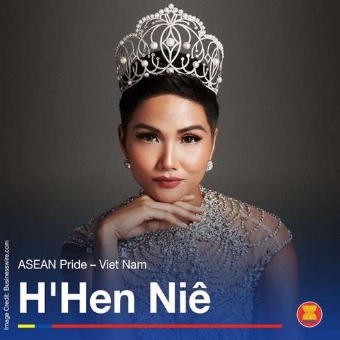 Miss Universe Vietnam 2017 H'Hen Nie honoured as ‘Pride of ASEAN’