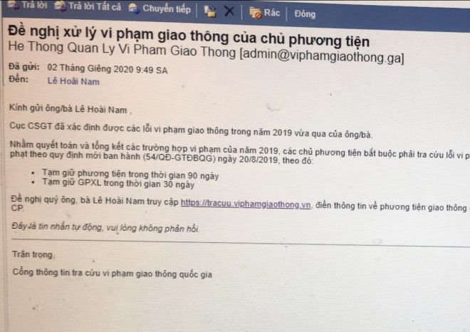 Xuất hiện hoạt động giả mạo các trang thông tin điện tử của lực lượng Công an nhân dân