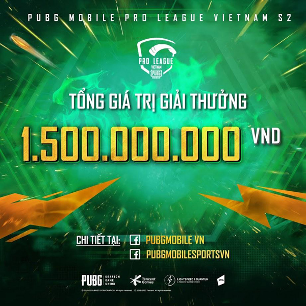 PUBG Mobile Pro League Vietnam khởi động mùa 2, giải thưởng siêu khủng