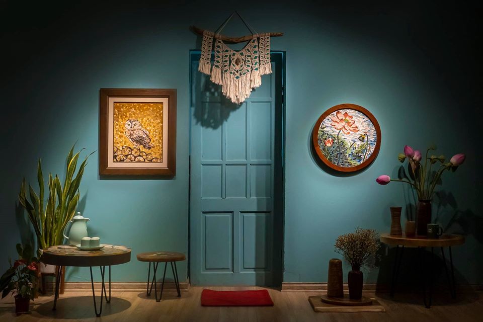 Chỉ 16 triệu, chàng giảng viên cải tạo phòng cũ thành không gian nghệ thuật