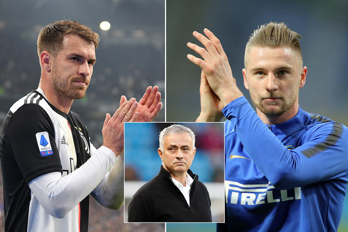 Mourinho đánh lớn, Tottenham đón Ramsey và Skriniar