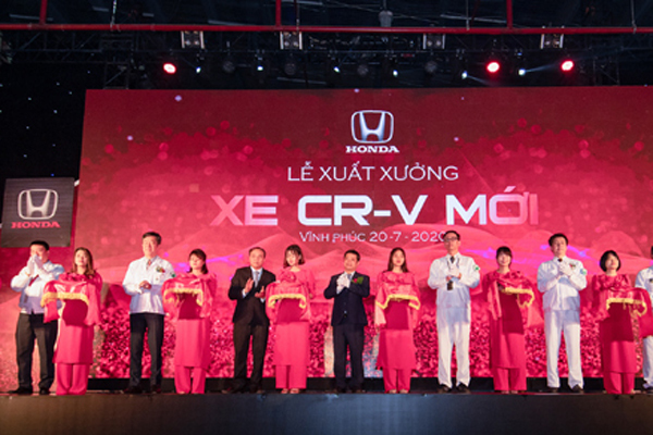 Honda Việt Nam xuất xưởng xe Honda CR-V 2020