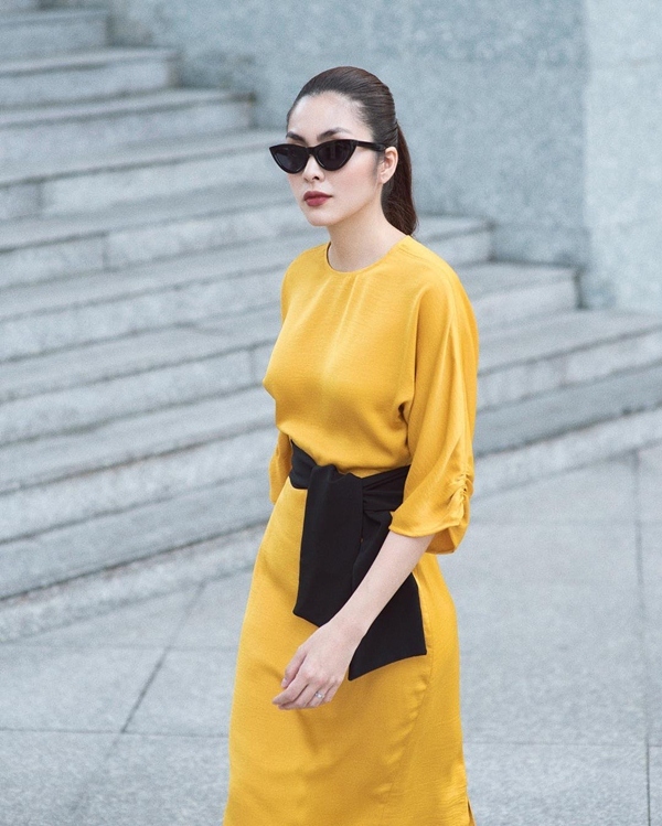 Diện váy Tăng Thanh Hà từng mặc nhưng Sun HT lại tạo ấn tượng hoàn toàn  khác  Thời trang Thời trang nữ Mac