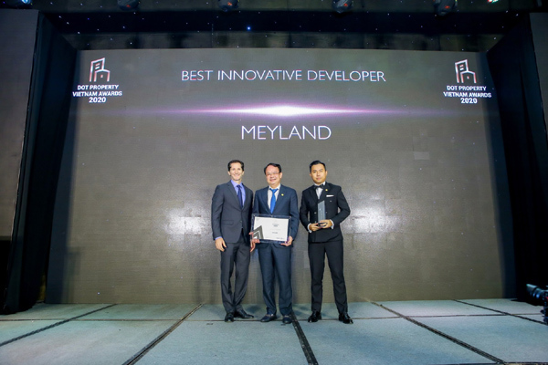 Meyland nhận giải thưởng kép tại Dot Property Vietnam Awards 2020