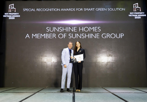 Sunshine Homes thắng lớn tại Dot Property Vietnam Awards 2020