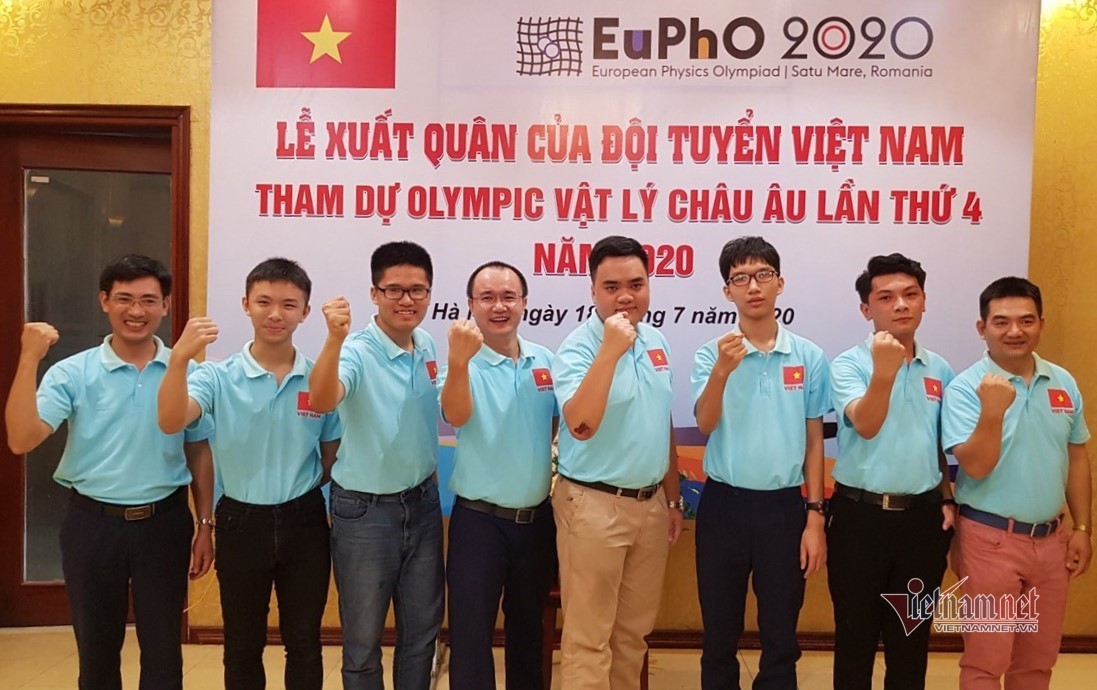 Việt Nam giành huy chương Vàng Olympic Vật lý châu Âu năm 2020