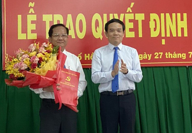 Lãnh đạo Công ty cấp nước Sài Gòn làm Bí thư huyện ủy Hóc Môn