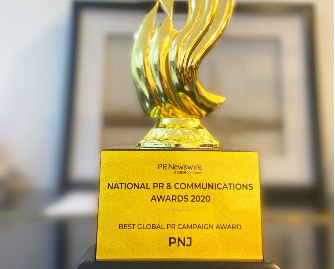 PNJ nhận giải thưởng chiến dịch PR toàn cầu xuất sắc nhất