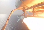 Video Iran dội mưa tên lửa vào mô hình tàu sân bay Mỹ