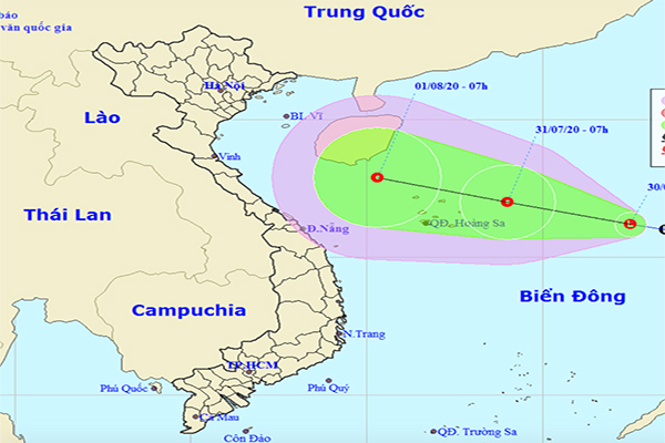 Áp thấp nhiệt đới khả năng hình thành trên Biển Đông sẽ mạnh thêm