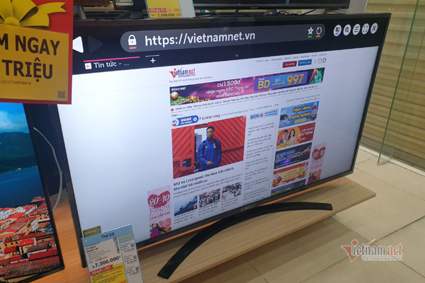 Nhiều mẫu TV 43 inch giảm giá sốc 3 - 4 triệu đồng