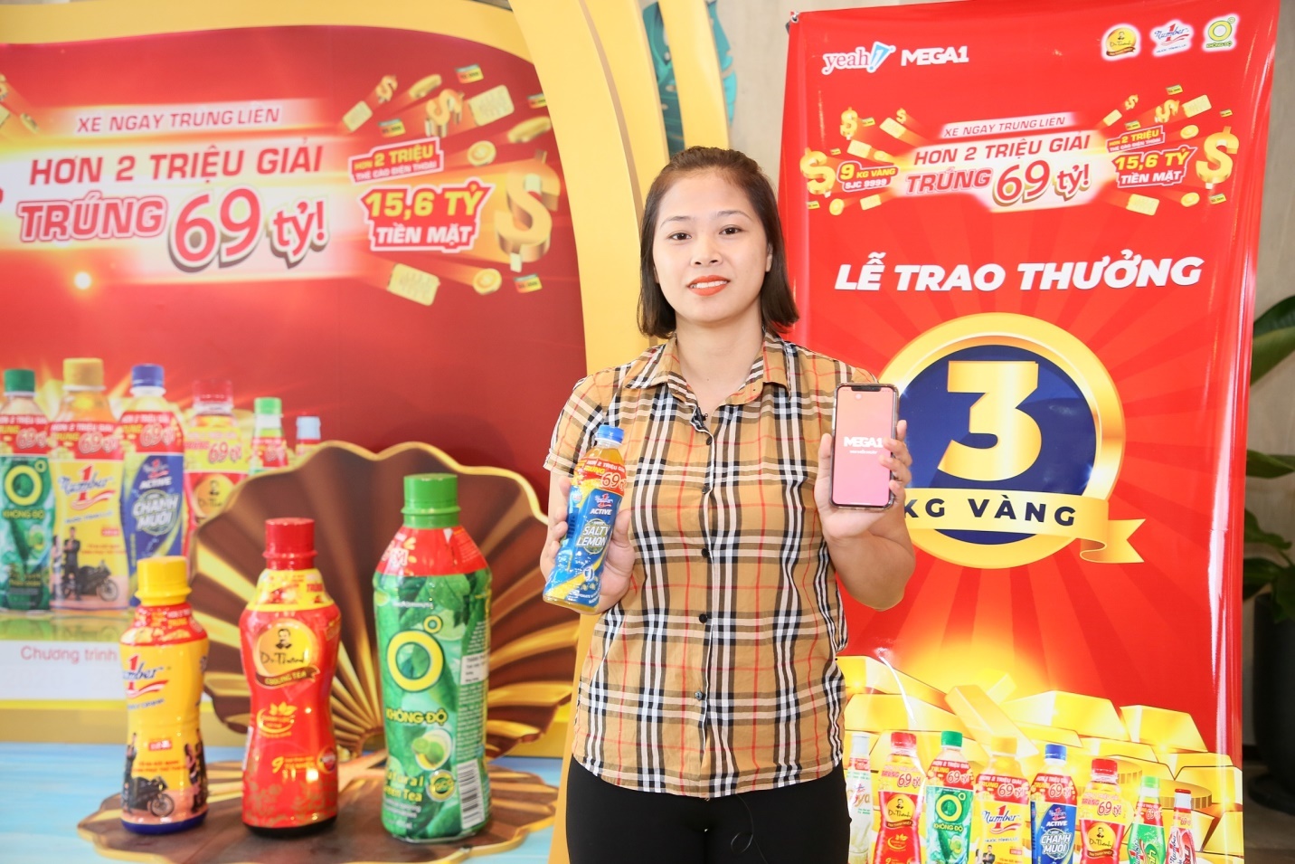 Uống Trà xanh Không độ trúng cả ký vàng SJC 999.9