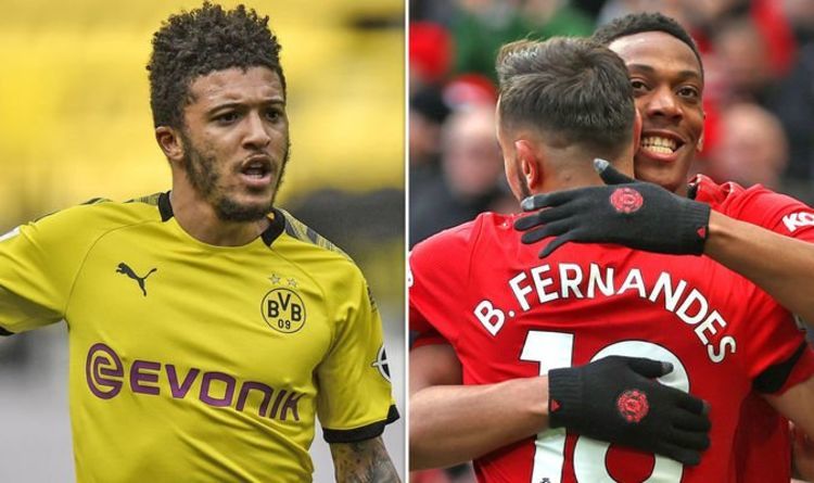 MU dùng chiêu ký Bruno Fernandes để đàm phán Jadon Sancho