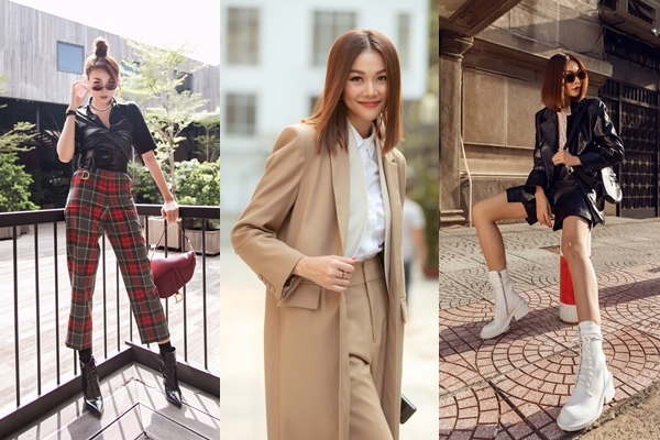 Phong cách tôn chân dài 1,12m, eo 51cm của Thanh Hằng