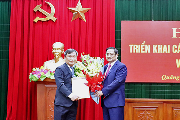 Thứ trưởng Bộ KH-ĐT giữ chức Bí thư Tỉnh ủy Quảng Bình