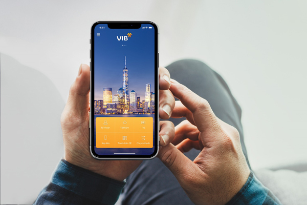 Ứng dụng ngân hàng di động MyVIB phiên bản mới, đăng ký chỉ 1 phút