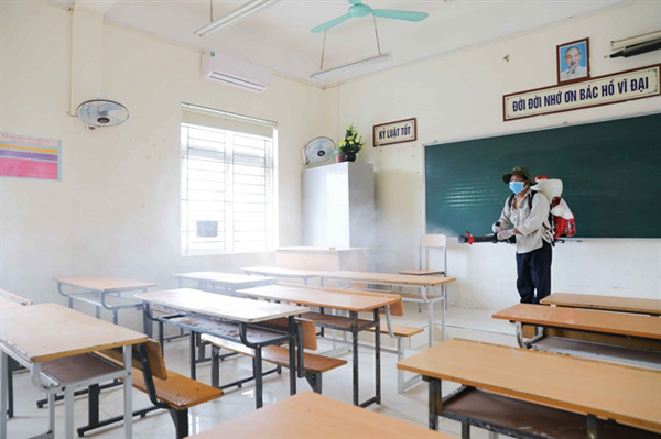 Measures implemented to ensure safe high school exam