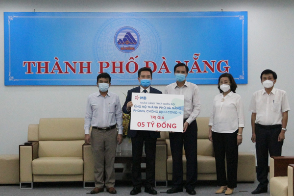MB ủng hộ Đà Nẵng 5 tỷ đồng chống dịch Covid-19