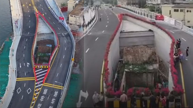 Nguyên nhân bất ngờ đằng sau cây cầu có 'đường cong' quái dị