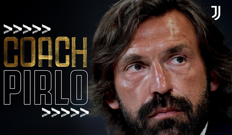 Andrea Pirlo được bổ nhiệm làm HLV trưởng Juventus