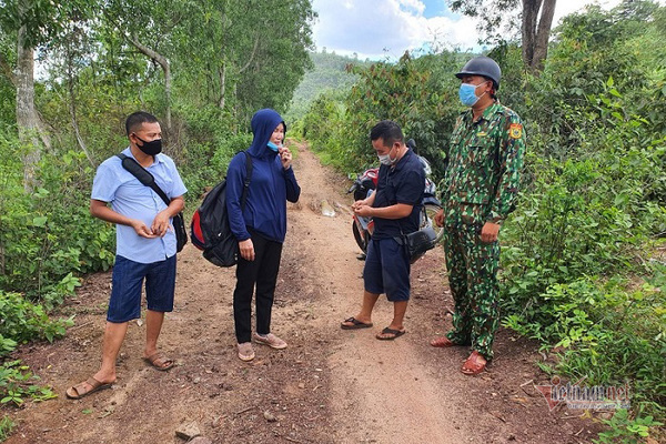 Nhóm người từ Nghệ An vào Quảng Trị, định vượt biên thì bị bắt