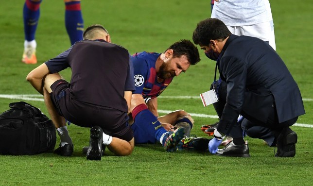 Barca cập nhật chấn thương Messi sau khi thắng Napoli