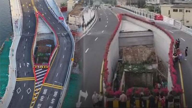 Nguyên nhân bất ngờ đằng sau cây cầu độc nhất vô nhị ở Trung Quốc