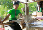 Thai ethnic people’s traditional brocade weaving