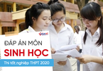 Đáp án môn Sinh học  thi tốt nghiệp THPT 2020 của Bộ GD-ĐT