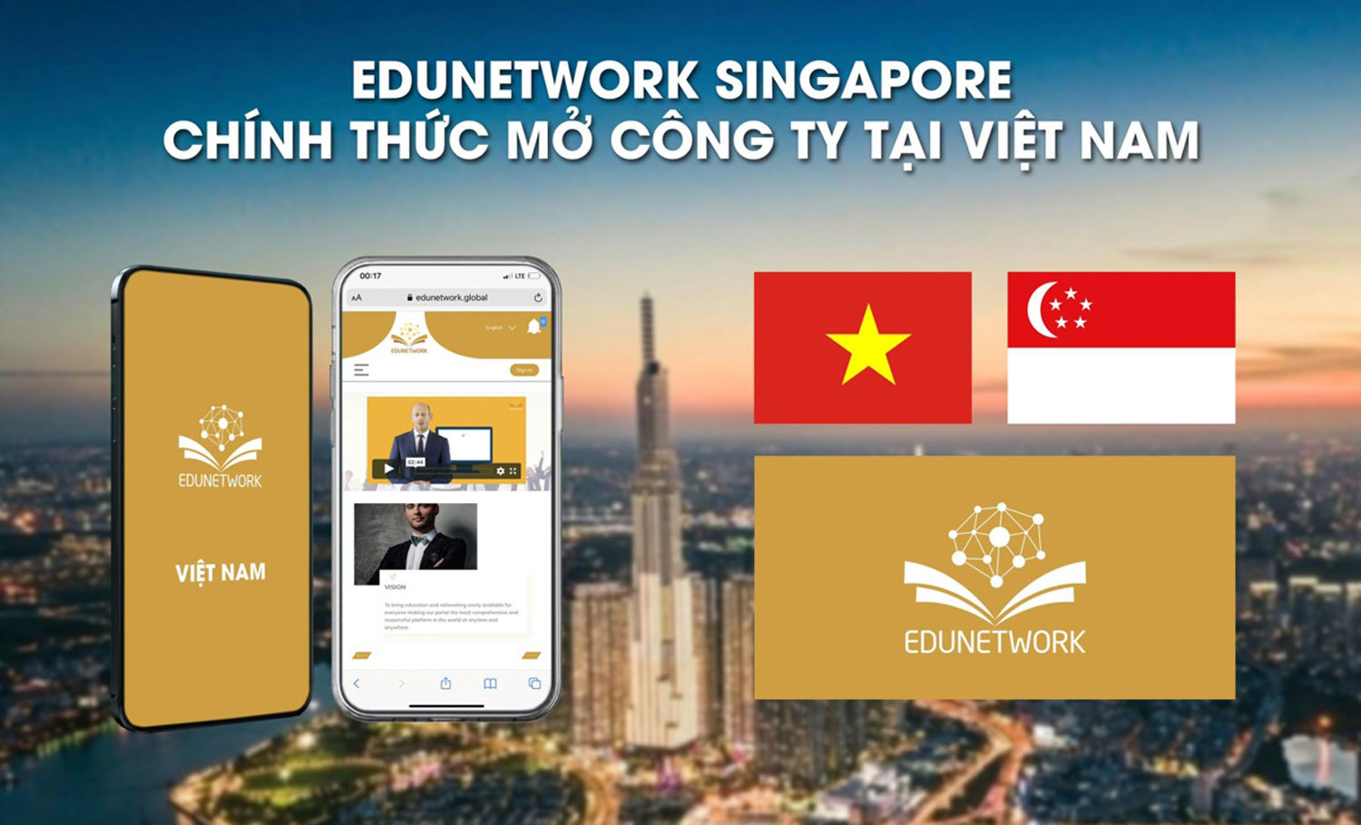 Edunetwork nói gì khi thành lập công ty ở Việt Nam giữa mùa dịch COVID-19