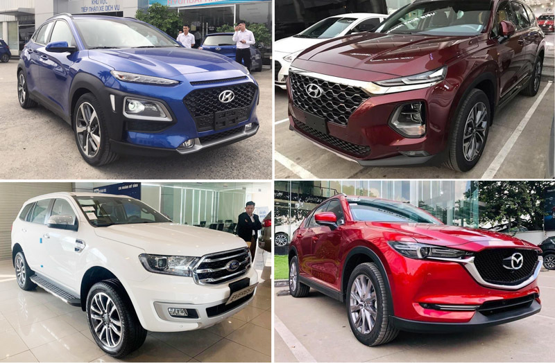 TOP 5 xe SUV và Crossover bán chạy nhất tháng 7