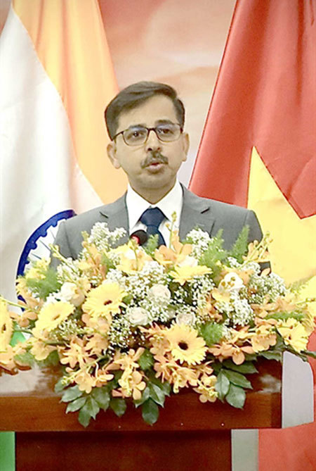 Indian ambassador hails partnership with VN in global integration