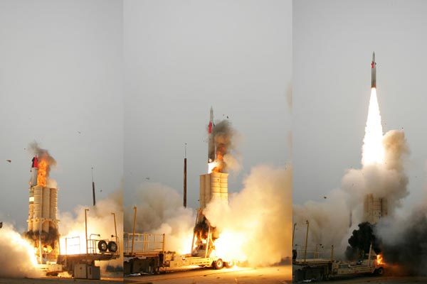 Israel hợp tác với Mỹ thử thành công rào chắn tên lửa đạn đạo