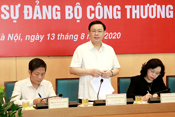 Ông Vương Đình Huệ: Đưa Hà Nội thành địa phương đứng đầu về thương mại điện tử