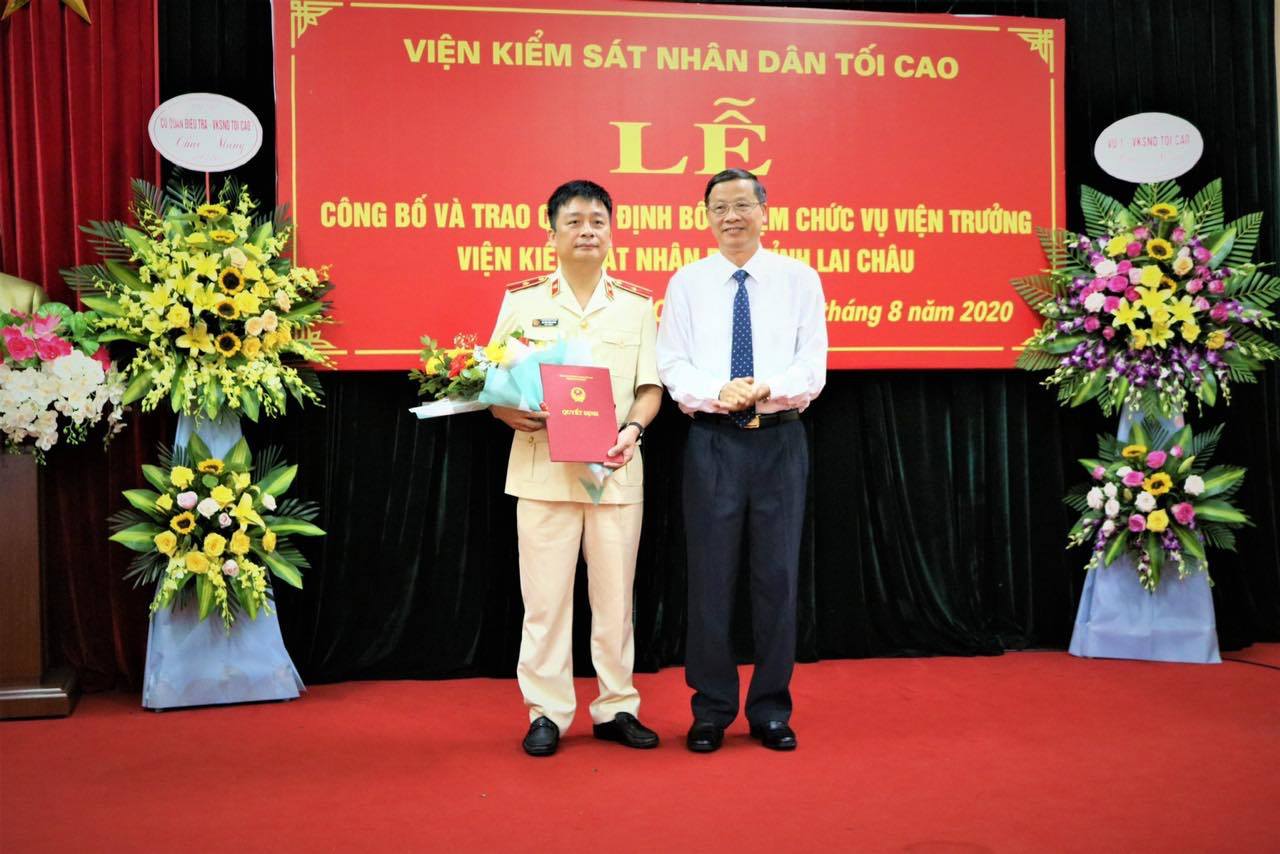Ông Nguyễn Hồng Quân làm Viện trưởng Viện KSND tỉnh Lai Châu