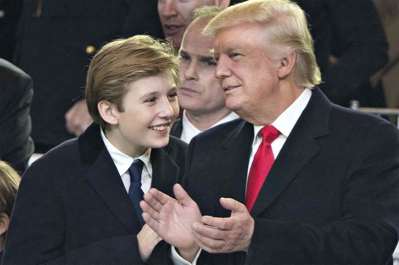 Quý tử Barron Trump điển trai và cuộc sống khác biệt trong Nhà Trắng