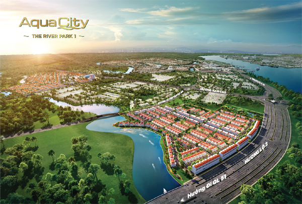 Những ‘điểm cộng’ gia tăng giá trị của nhà phố tại phân khu River Park 1