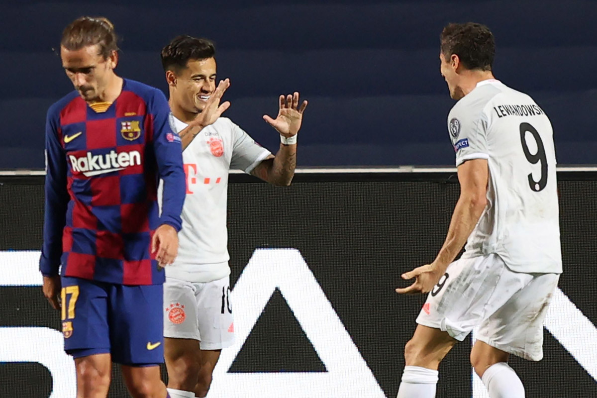 Coutinho xát muối vào thảm họa của Barca