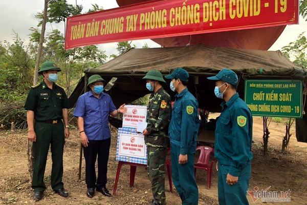 Kêu gọi hỗ trợ Bộ đội biên phòng tỉnh Quảng Trị phòng, chống dịch Covid-19