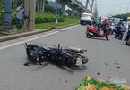 Xe container chạy nhầm làn đường, tông chết người ở Sài Gòn